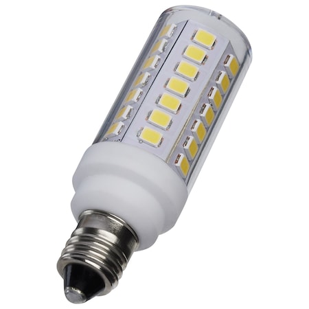 Satco 5 Watt T6 LED, Clear Finish, E11 Base, 5000K, 120V S12335